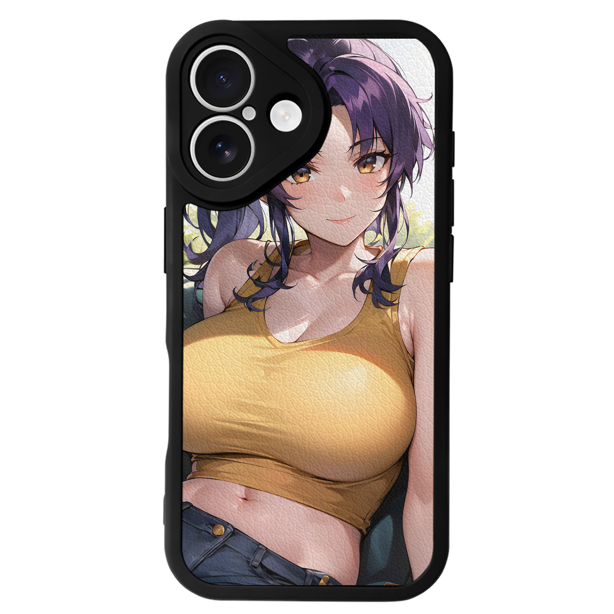 （画像用） EVA 新世紀エヴァンゲリオン 【iPhone 16シリーズ対応】シリコンスマホケース（レザー調） 材質：シリコン